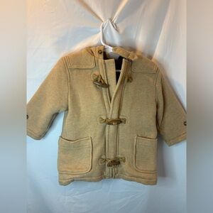 GAP Tan Toggle Kids Coat
